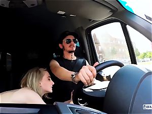 arses BUS - puny German female humped and facialized