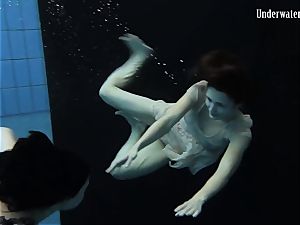 two dolls swim and get nude mind-blowing