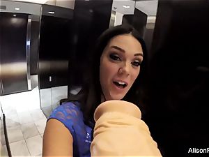 stupid pov joy with Alison Tyler and a faux-cock