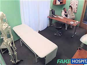 FakeHospital physician gets magnificent patients cunt wet